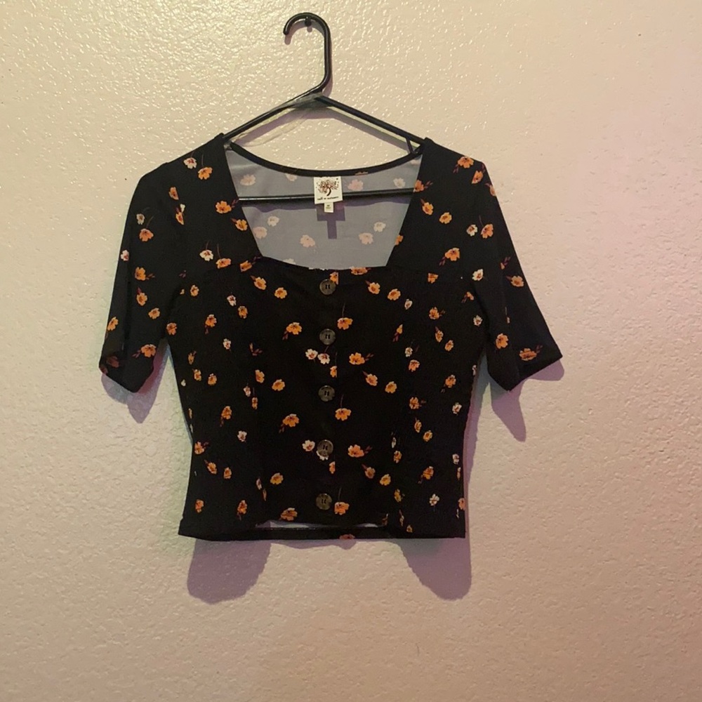 Dressy Floral Blouse